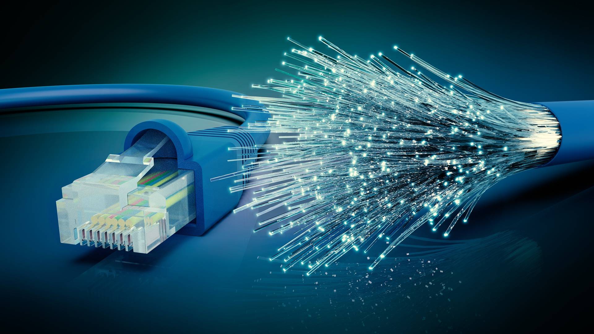 Glasfaser trifft Netzwerkkabel mit Transceiver-Technologie