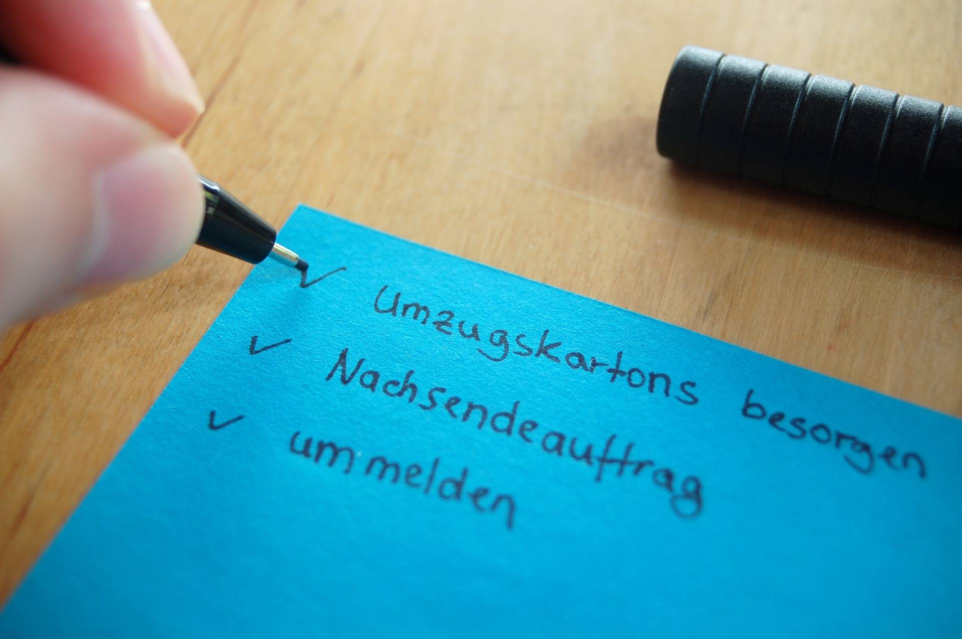 Checkliste für Umzug und Ummeldung | Auto abmelden München